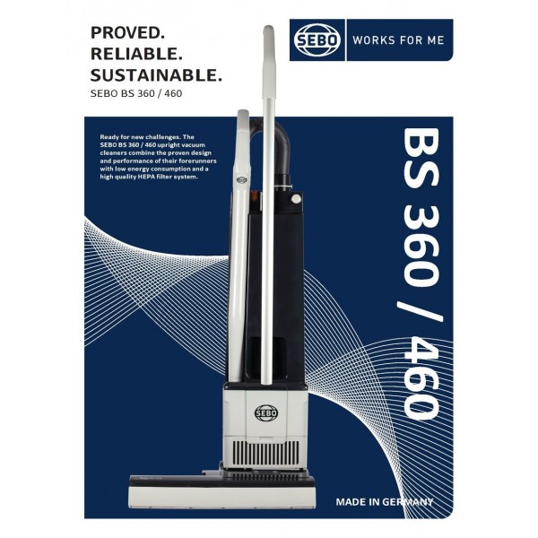 SEBO BS-360 & BS-460